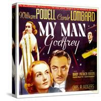 My Man Godfrey, Carole Lombard, William Powell, 1936-null-Stretched Canvas