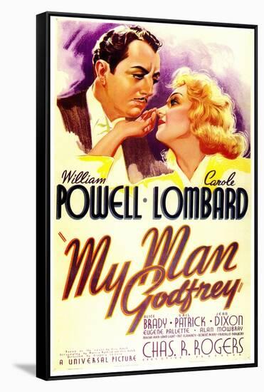 My Man Godfrey-null-Framed Stretched Canvas