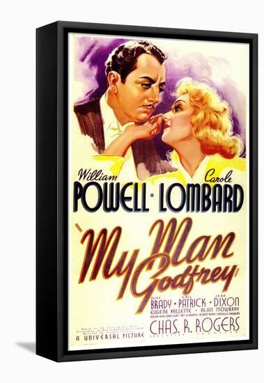 My Man Godfrey-null-Framed Stretched Canvas