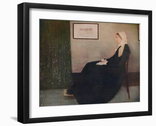 'My Mother', 1871, (c1915)-James Abbott McNeill Whistler-Framed Giclee Print