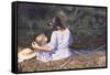 My Mothers Memories-Graeme Stevenson-Framed Stretched Canvas