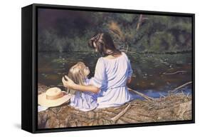 My Mothers Memories-Graeme Stevenson-Framed Stretched Canvas