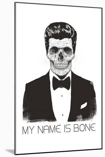 My Name is Bone-Balazs Solti-Mounted Art Print