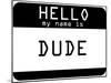 My Name Is Dude-null-Mounted Poster