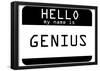 My Name Is Genius-null-Framed Poster