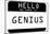 My Name Is Genius-null-Mounted Poster