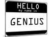 My Name Is Genius-null-Mounted Poster