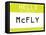 My Name Is Mcfly-null-Framed Stretched Canvas