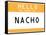 My Name Is Nacho-null-Framed Stretched Canvas