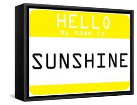 My Name Is Sunshine-null-Framed Stretched Canvas