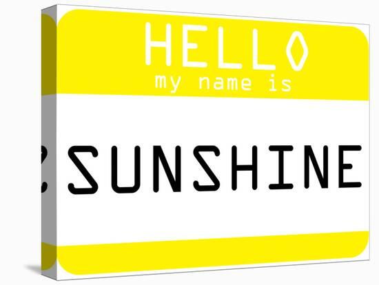 My Name Is Sunshine-null-Stretched Canvas