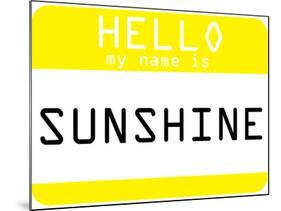 My Name Is Sunshine-null-Mounted Poster