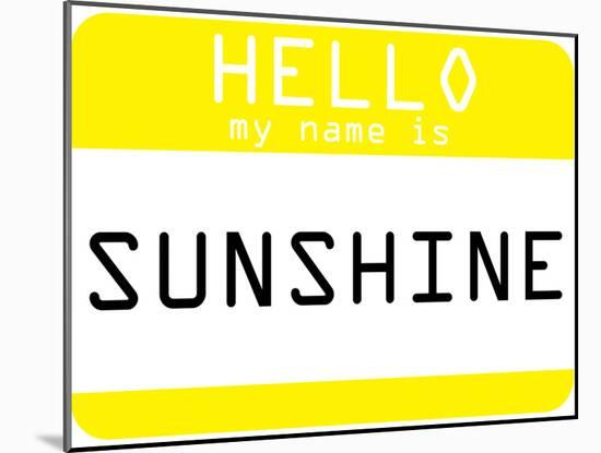 My Name Is Sunshine-null-Mounted Poster