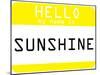 My Name Is Sunshine-null-Mounted Poster