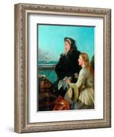 My Native Land, Goodbye, 1879-Henry Nelson O'Neil-Framed Giclee Print