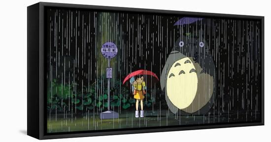 MY NEIGHBOR TOTORO [1988] (TONARI NO TOTORO), directed by HAYAO MIYAZAKI.-null-Framed Stretched Canvas