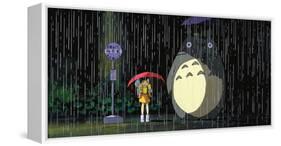 MY NEIGHBOR TOTORO [1988] (TONARI NO TOTORO), directed by HAYAO MIYAZAKI.-null-Framed Stretched Canvas