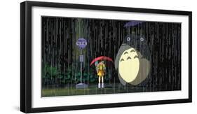 MY NEIGHBOR TOTORO [1988] (TONARI NO TOTORO), directed by HAYAO MIYAZAKI.-null-Framed Premium Photographic Print