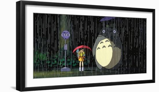 MY NEIGHBOR TOTORO [1988] (TONARI NO TOTORO), directed by HAYAO MIYAZAKI.-null-Framed Premium Photographic Print