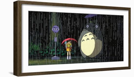 MY NEIGHBOR TOTORO [1988] (TONARI NO TOTORO), directed by HAYAO MIYAZAKI.-null-Framed Photographic Print