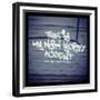 My New York Min-Banksy-Framed Giclee Print