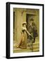 My Next-Door Neighbour, 1894-Edmund Blair Leighton-Framed Giclee Print