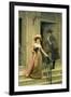 My Next-Door Neighbour, 1894-Edmund Blair Leighton-Framed Giclee Print