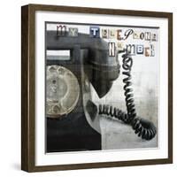 My Number-Sidney Paul & Co.-Framed Art Print