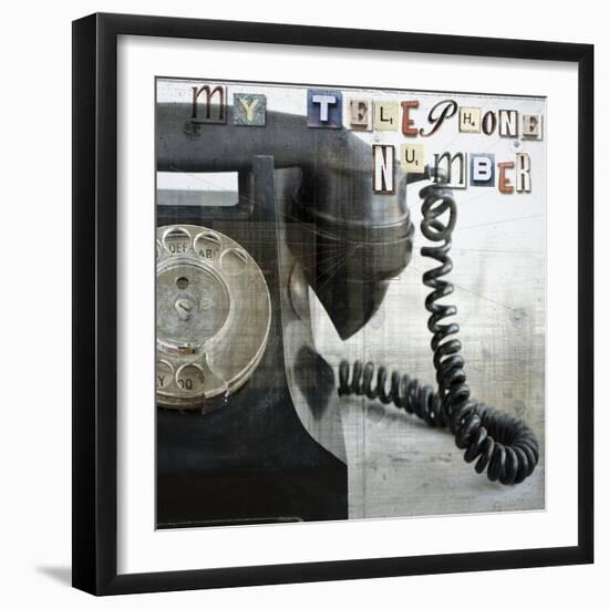 My Number-Sidney Paul & Co.-Framed Art Print