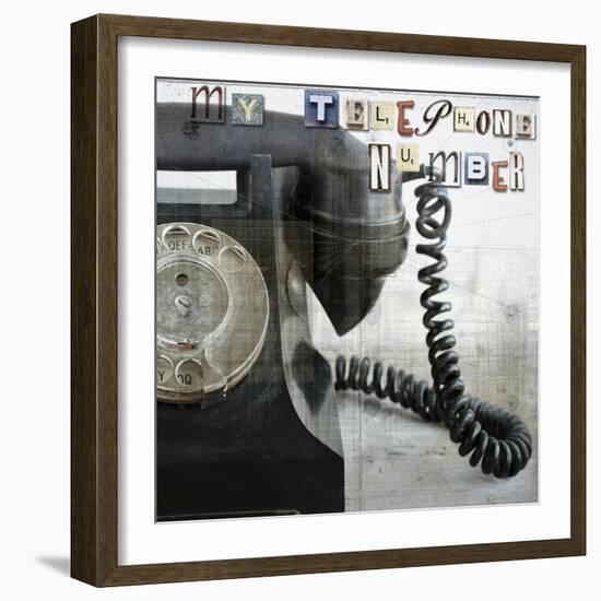 My Number-Sidney Paul & Co.-Framed Giclee Print