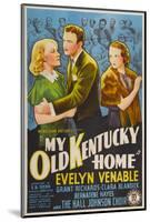 My Old Kentucky Home, Clara Blandick, Grant Richards, Evelyn Venable, 1938-null-Mounted Photo