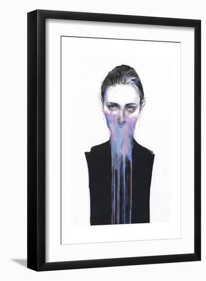 My Opinion About You-Agnes Cecile-Framed Premium Giclee Print