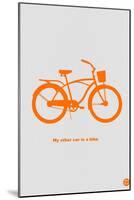 My Other Car Is A Bike-NaxArt-Mounted Art Print