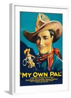 My Own Pal-null-Framed Art Print