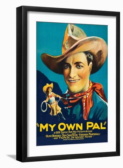 My Own Pal-null-Framed Art Print