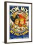 My Pal, the King, Tom Mix, Mickey Rooney, 1932-null-Framed Photo