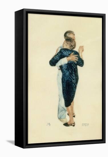 My Parents Dancing, 1997-Max Ferguson-Framed Stretched Canvas