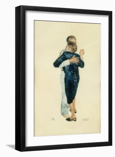 My Parents Dancing, 1997-Max Ferguson-Framed Giclee Print