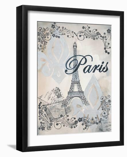 My Paris 1-Tina Epps-Framed Art Print