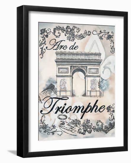 My Paris 2-Tina Epps-Framed Art Print