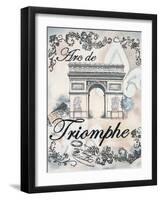 My Paris 2-Tina Epps-Framed Art Print