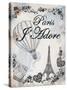 My Paris 4-Tina Epps-Stretched Canvas