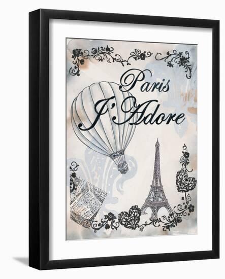 My Paris 4-Tina Epps-Framed Art Print