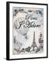 My Paris 4-Tina Epps-Framed Art Print