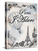 My Paris 4-Tina Epps-Stretched Canvas