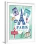 My Paris Trip-Bella Dos Santos-Framed Art Print