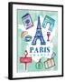 My Paris Trip-Bella Dos Santos-Framed Art Print