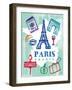 My Paris Trip-Bella Dos Santos-Framed Art Print