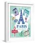 My Paris Trip-Bella Dos Santos-Framed Art Print