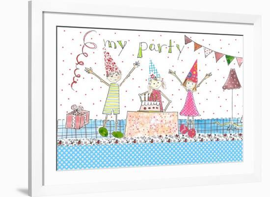 My Party-Effie Zafiropoulou-Framed Giclee Print